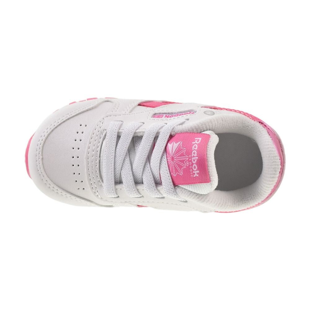 Reebok Classic Leather Step Flash Toddlers' Shoes White/Pink 100209580