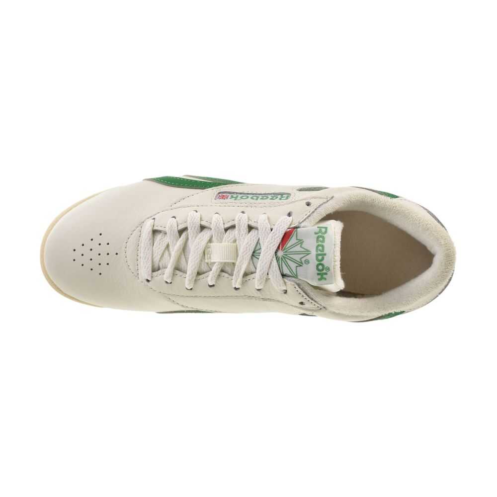 Reebok Freestyle Low Women's Shoes Chalk/Green/White 100256054