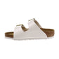 Birkenstock Arizona BS Little Kids' Sandals Patent White 1027150