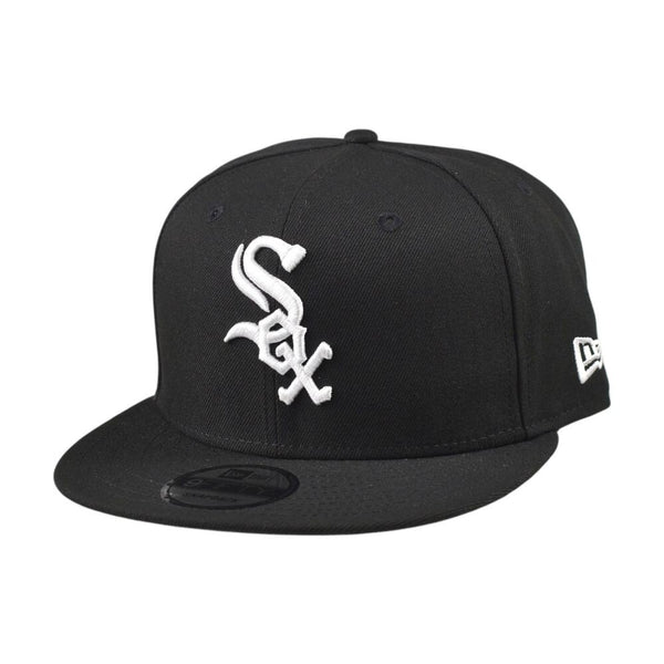 New Era MLB Chicago White Sox 9Fifty Men's Snapback Hat Black 11591069