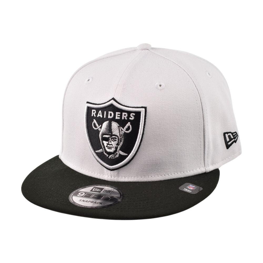 New Era Las Vegas Raiders 2 Tone 9Fifty Men's Snapback Hat White 11872958