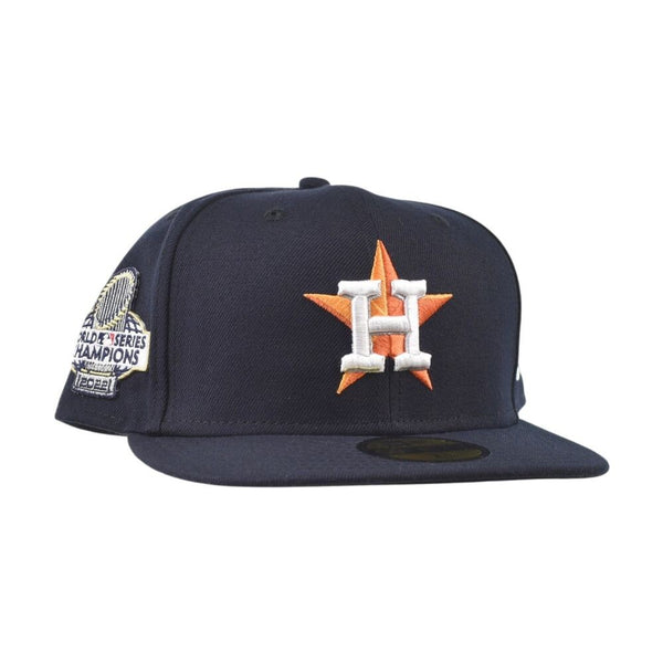 New Era Houston Astros World Series Champions Men's Hat Navy 13552006