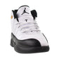Jordan 12 Retro (PS) Little Kids' Shoes White/Black-Taxi  151186-117