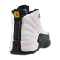 Jordan 12 Retro (PS) Little Kids' Shoes White/Black-Taxi  151186-117
