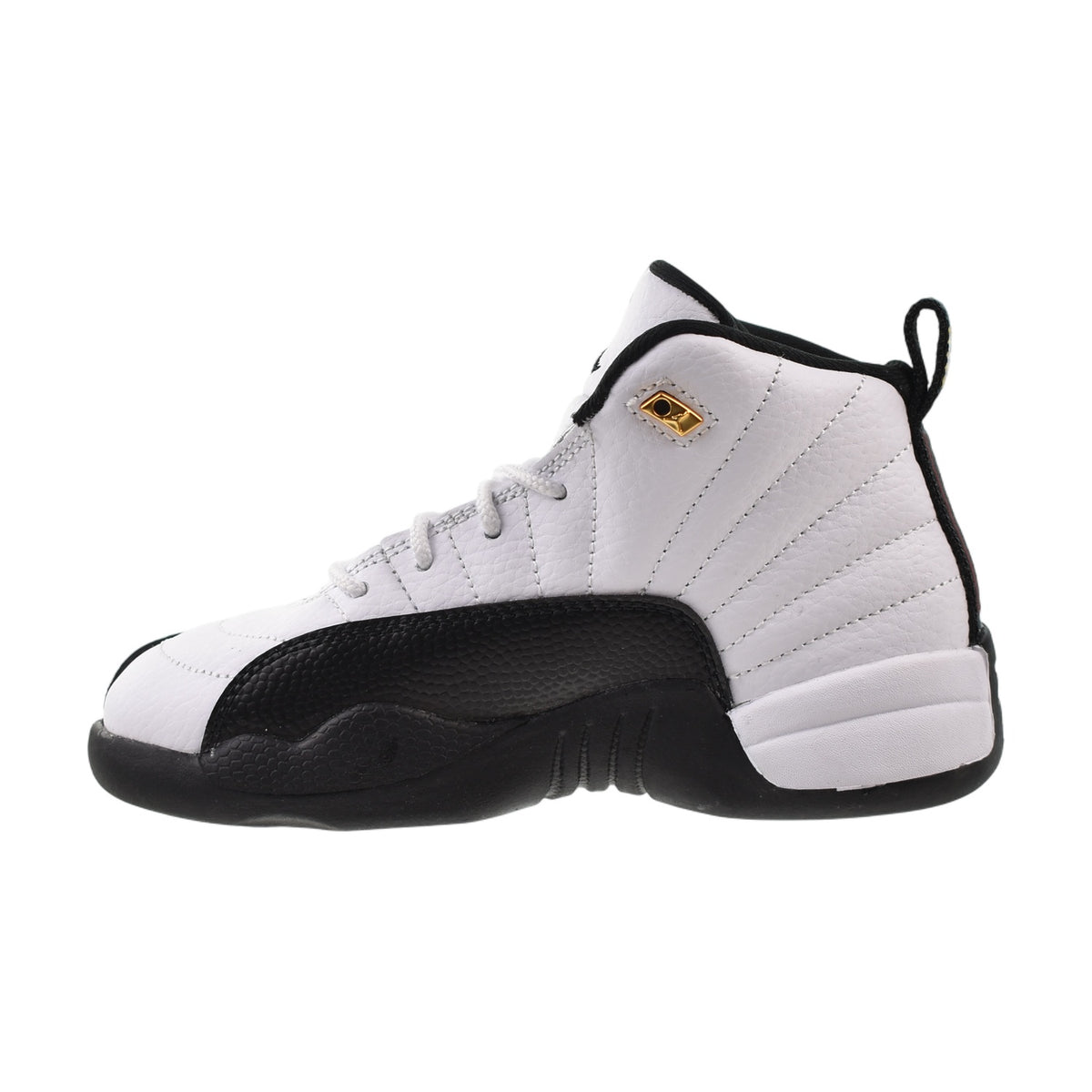 Jordan 12 Retro (PS) Little Kids' Shoes White/Black-Taxi  151186-117