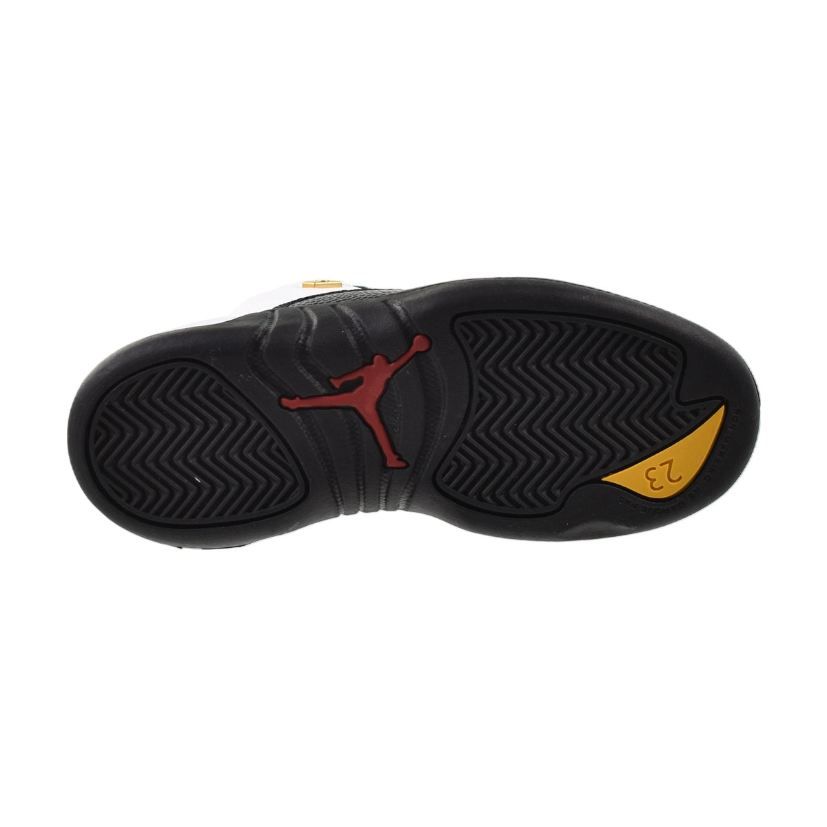 Jordan 12 Retro (PS) Little Kids' Shoes White/Black-Taxi  151186-117