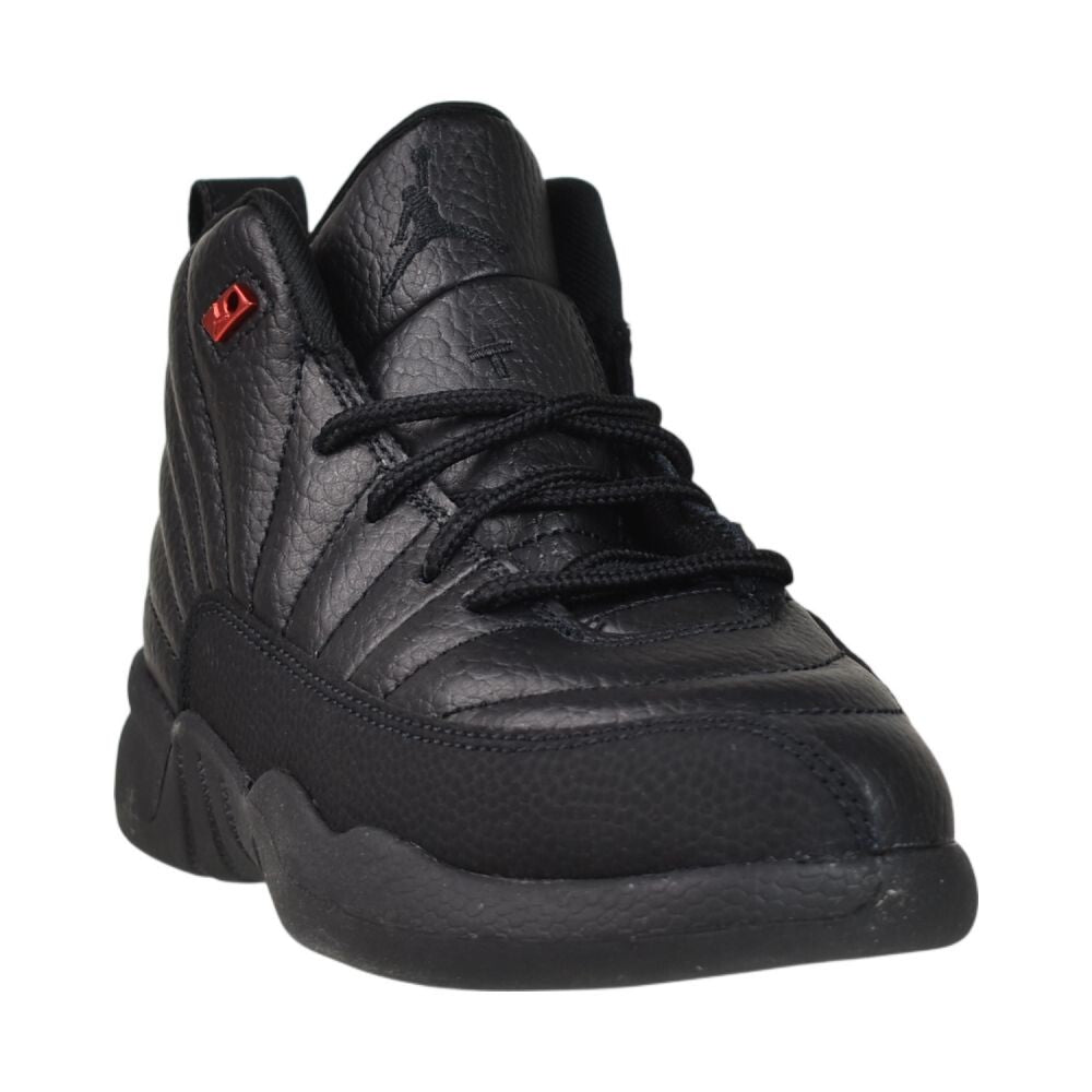 Jordan 12 Retro (PS) "Bloodline" Little Kids' Shoes Black/Red 151186-003