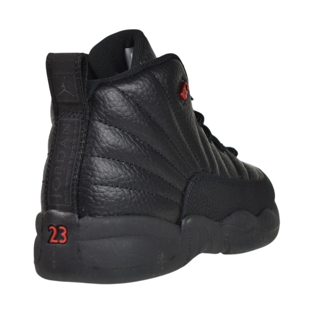 Jordan 12 Retro (PS) "Bloodline" Little Kids' Shoes Black/Red 151186-003