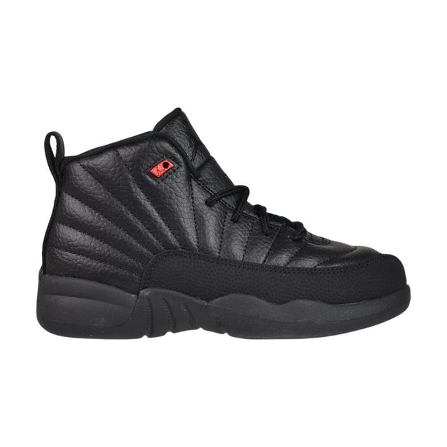 Jordan 12 Retro (PS) "Bloodline" Little Kids' Shoes Black/Red 151186-003