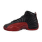 Jordan 12 Retro 'Flu Game' (GS) Big Kids' Shoes Black/Red 153265-002
