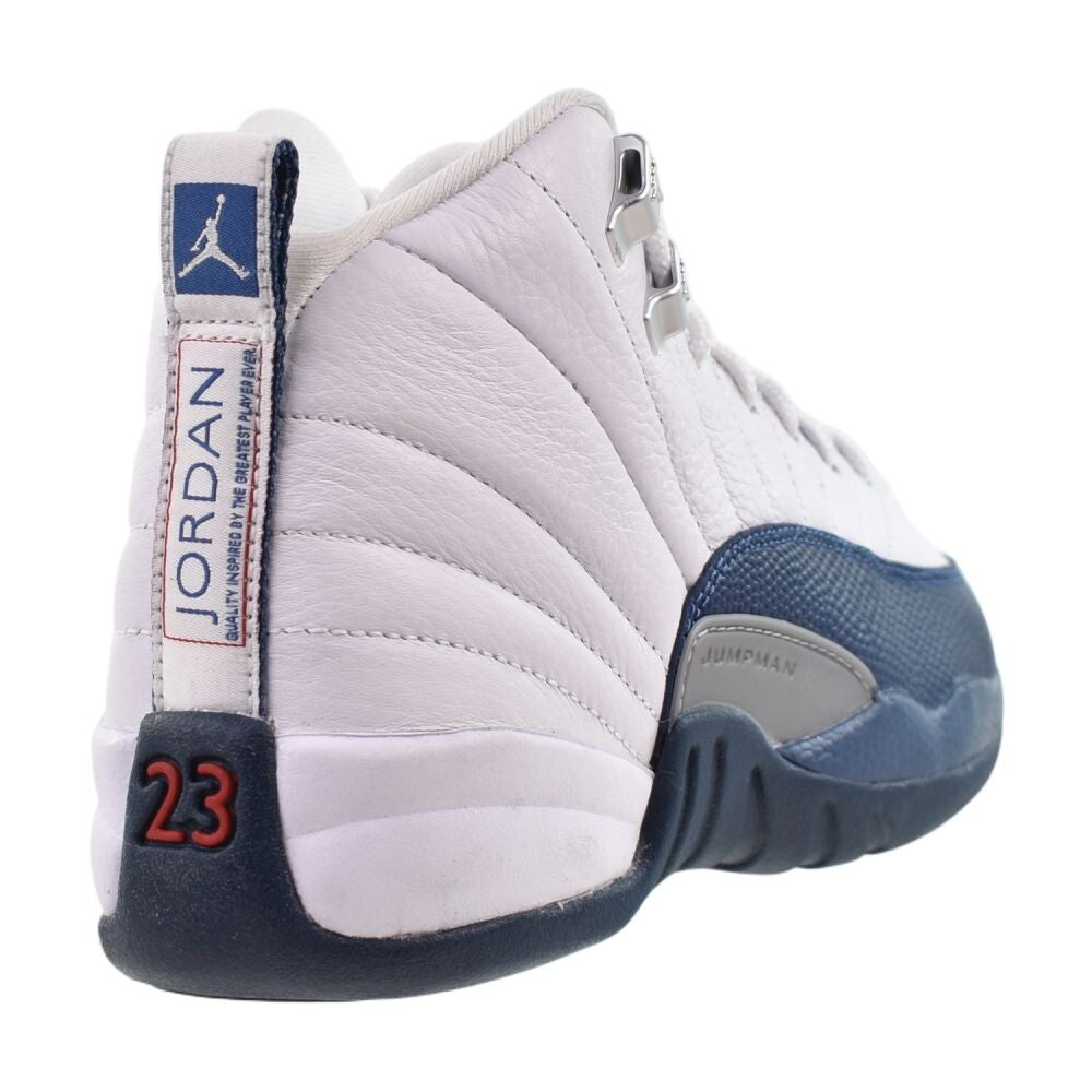 Jordan 12 Retro (GS) Big Kids' Shoes White/French Blue 153265-114