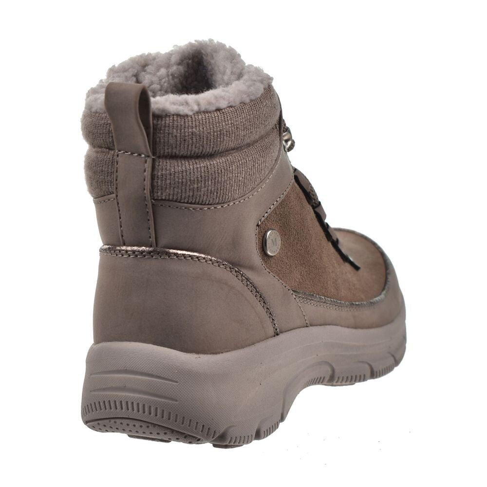 Skechers Easy Going Winter Martha Stewart Women Boot Dark Taupe188013-dktp