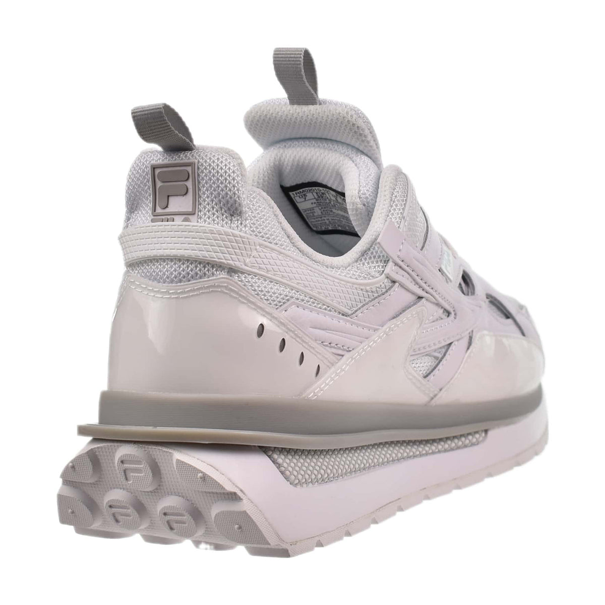 Fila Sandenal Patched Men's Shoes White-Glacier Grey