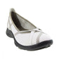 Clarks P-Berry (Wide) Women's Shoes White Leather 26036687-w
