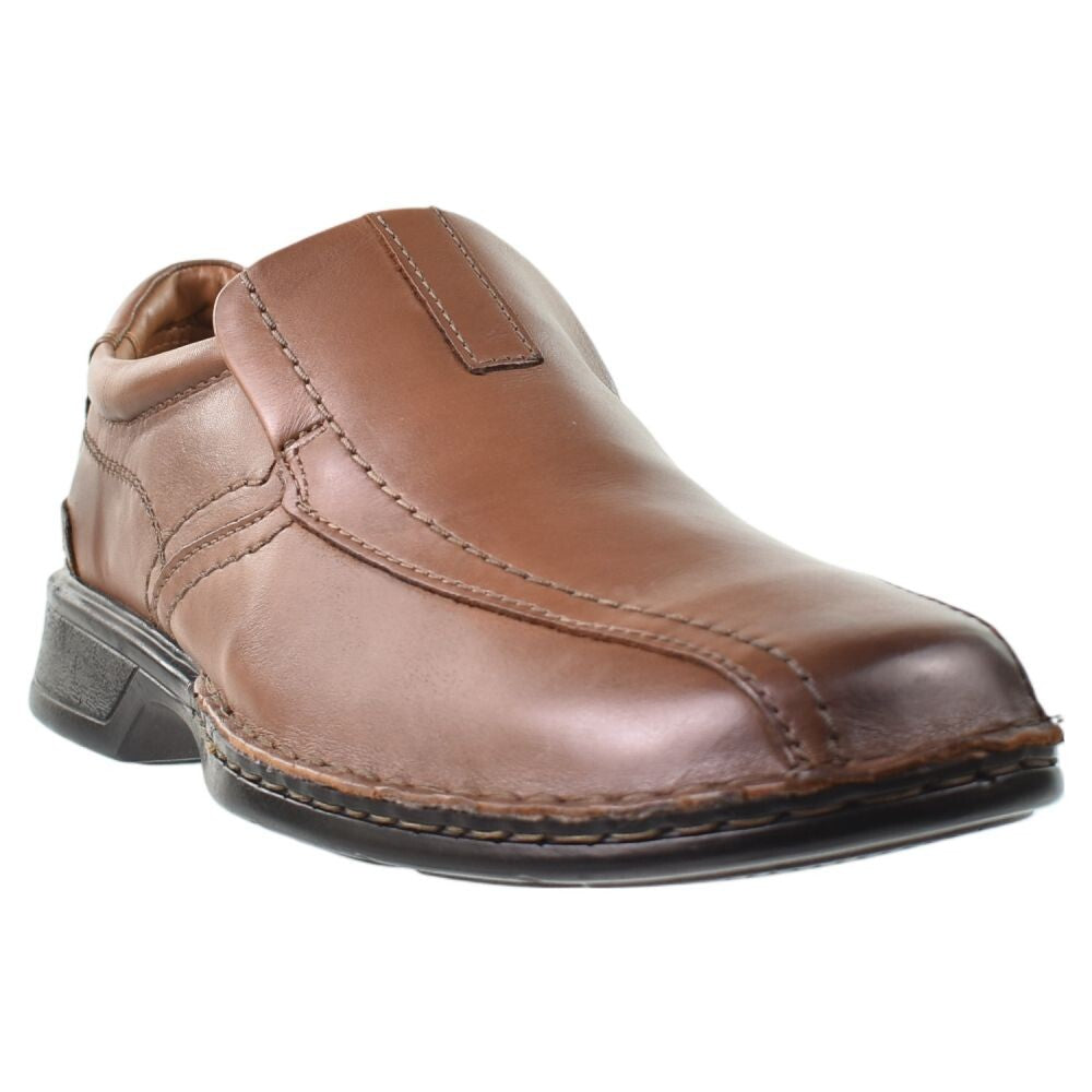 Clarks Escalade Step (Wide) Men's Shoes Brown Leather 26113919-W