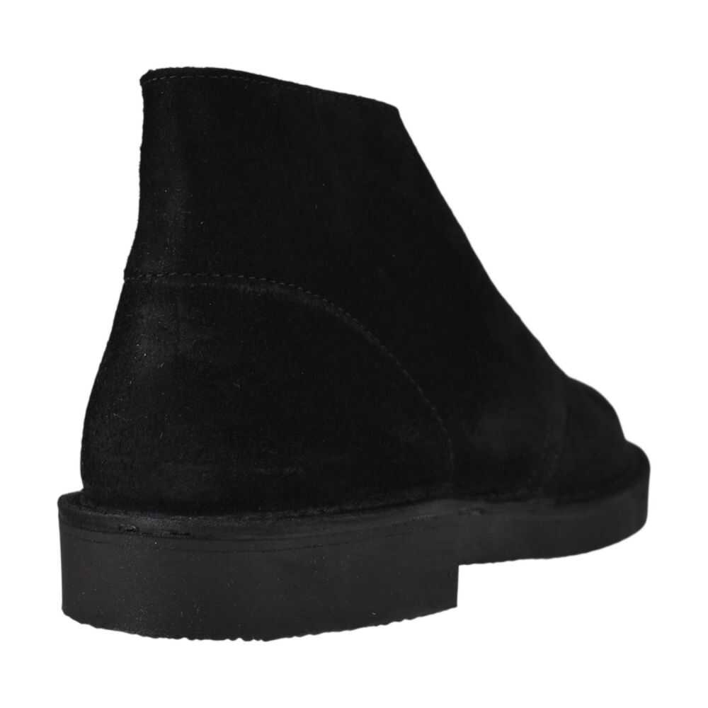 Clarks Bushacre 3 Men's Shoes Black Suede 26153527