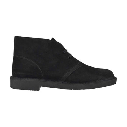 Clarks Bushacre 3 Men's Shoes Black Suede 26153527