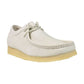 Clarks Wallabee Men's Shoes Off White Nubuck 26166299