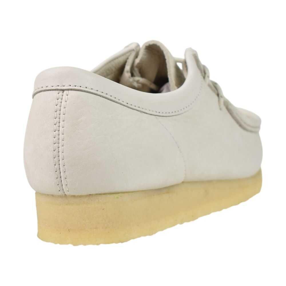 Clarks Wallabee Men's Shoes Off White Nubuck 26166299