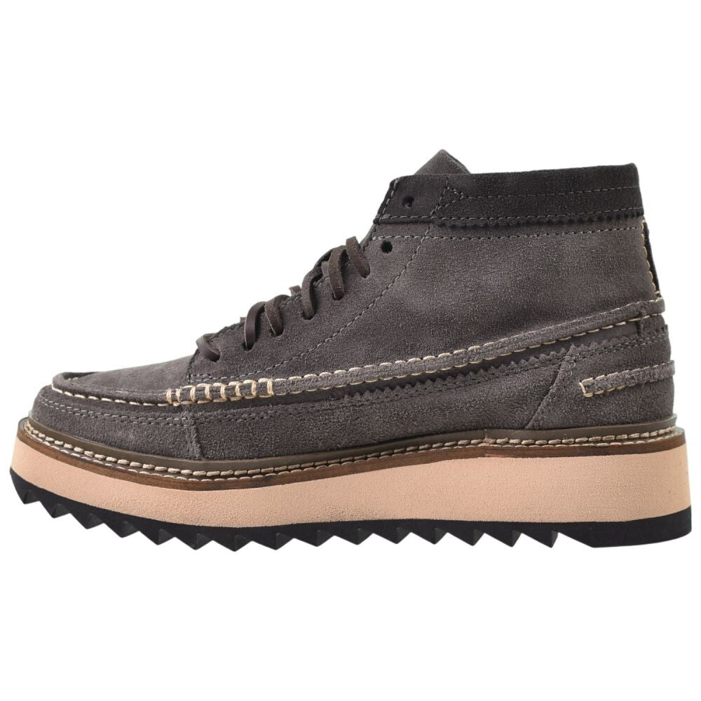 Clarks Clarkhill Mid Men's Shoes Dark Grey Suede 26173450