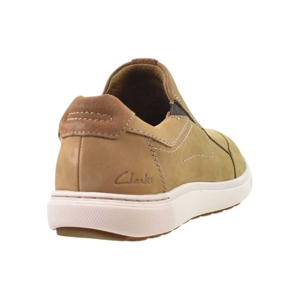 Clarks Mapstone Step Men's Shoes Sand Nubuck 26176893