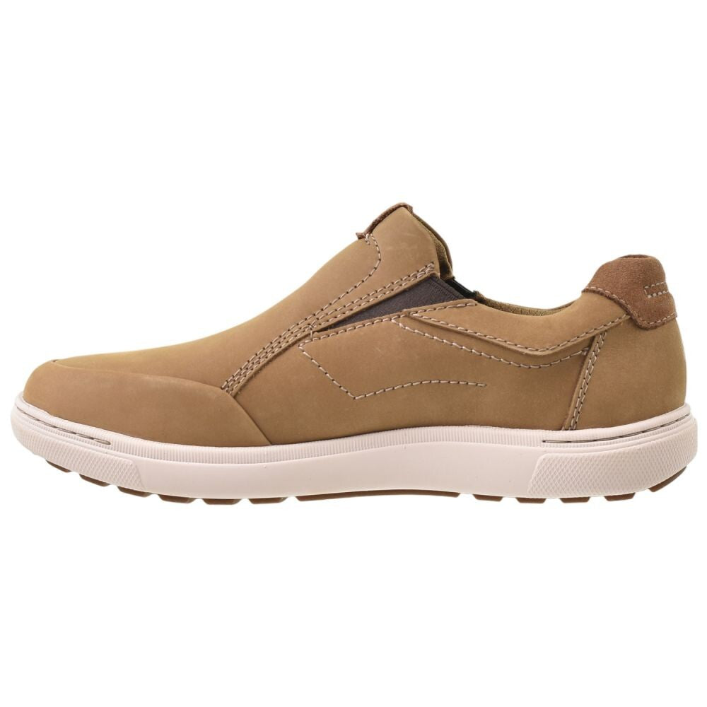 Clarks Mapstone Step Men's Shoes Sand Nubuck 26176893