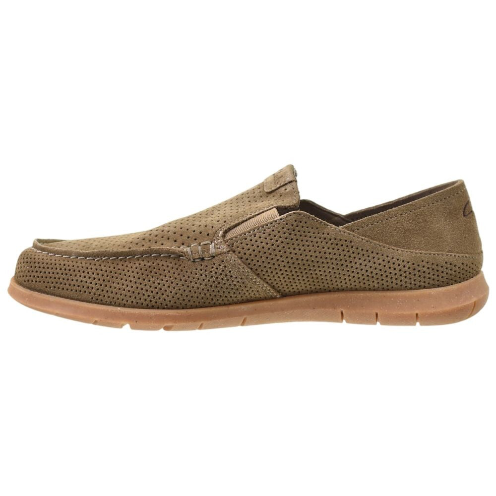 Clarks Flexway Easy Men's Shoes Light Tan Suede 26176948