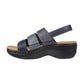 Clarks Merliah2 Bali Women's Sandals Navy Combi  26181715