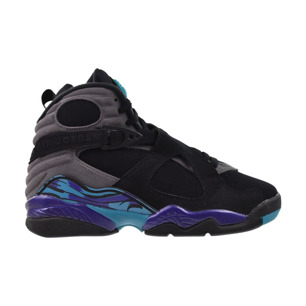 Jordan 8 Retro (GS) Big Kids' Shoes Black/Multi-Color 305368-006