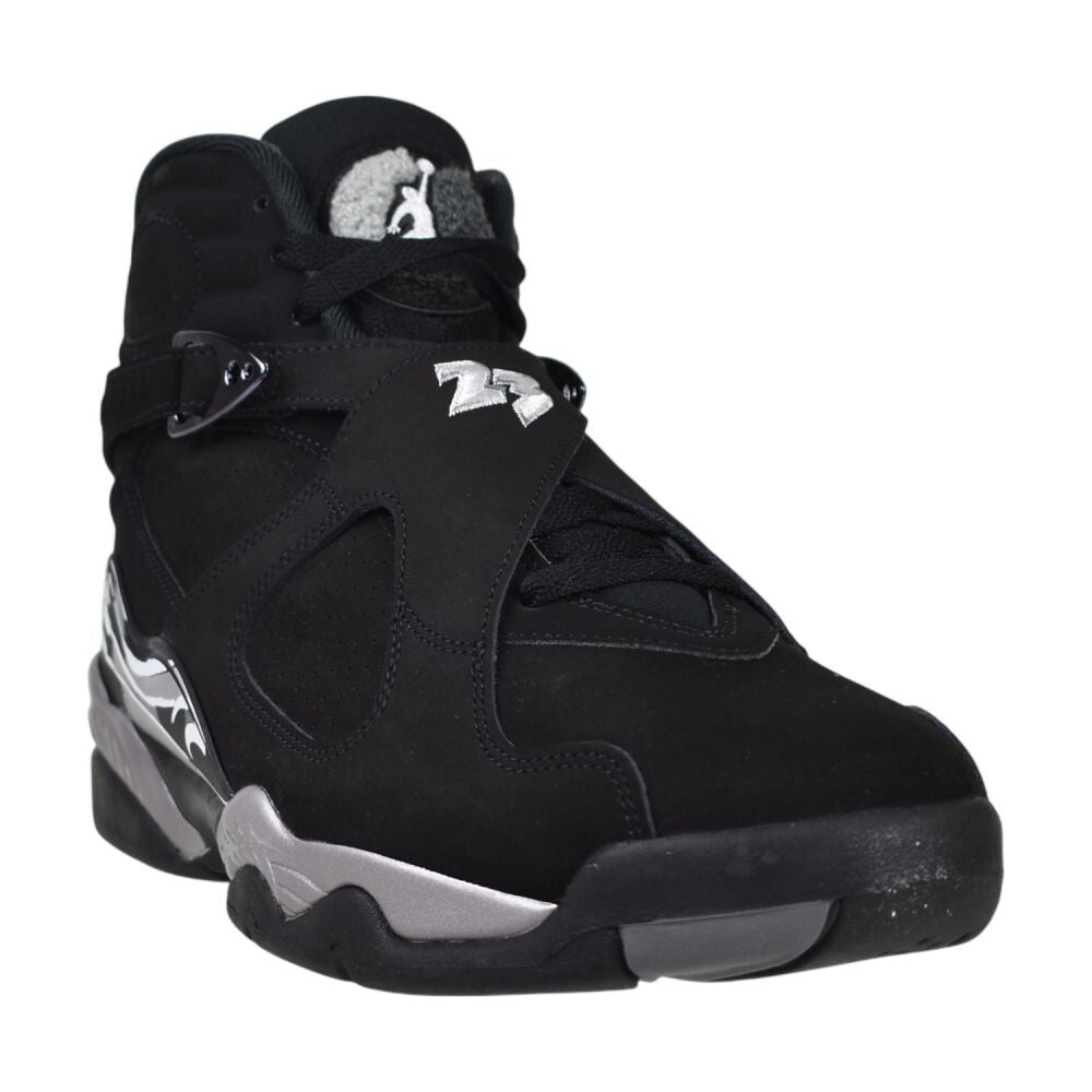 Jordan 8 Retro "Chrome" Men's Shoes Black/White-Lt Graphite 305381-007