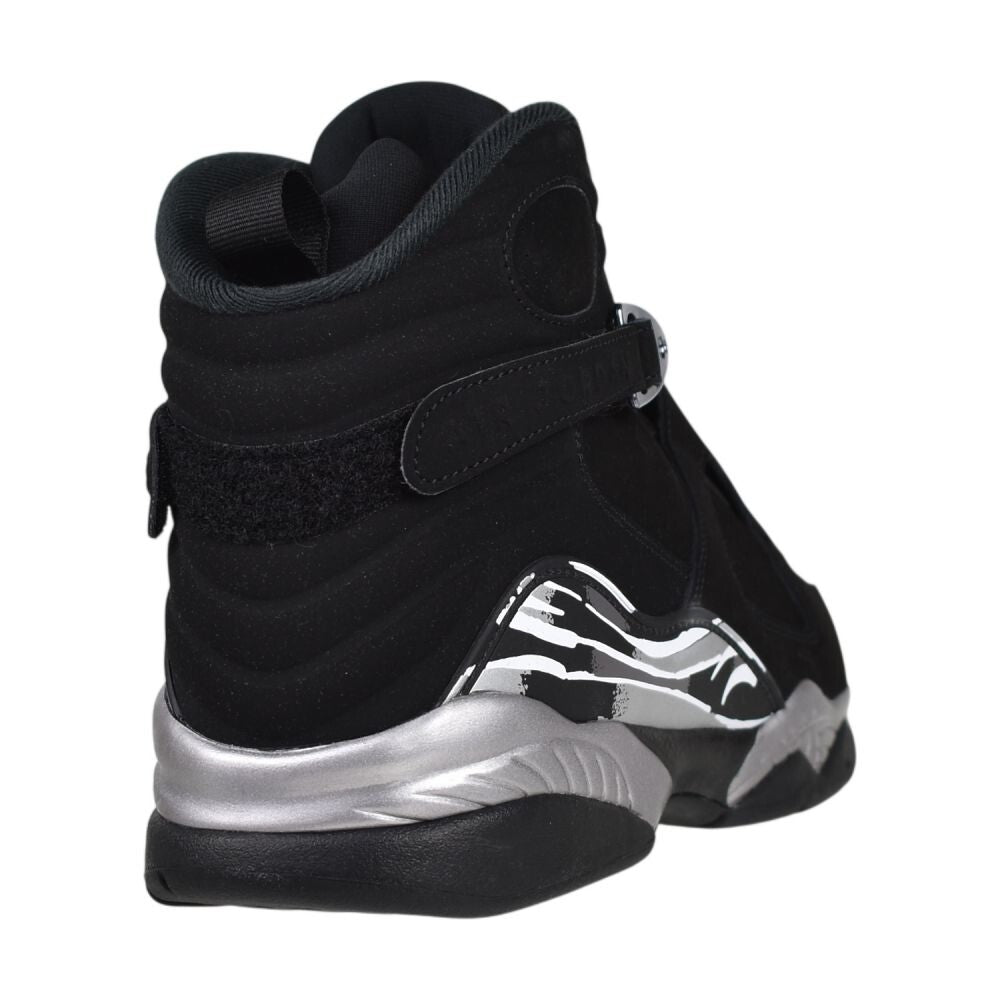 Jordan 8 Retro "Chrome" Men's Shoes Black/White-Lt Graphite 305381-007