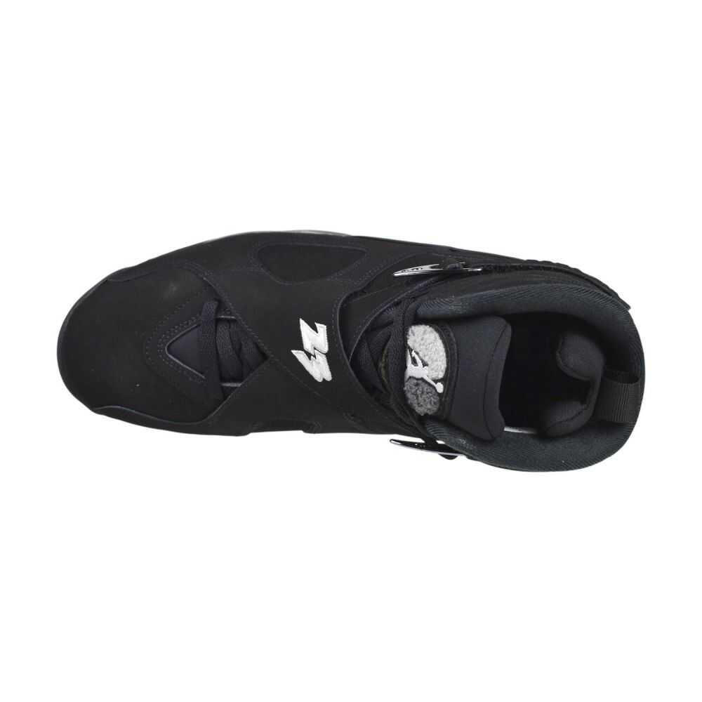 Jordan 8 Retro "Chrome" Men's Shoes Black/White-Lt Graphite 305381-007