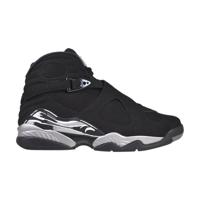 Jordan 8 Retro "Chrome" Men's Shoes Black/White-Lt Graphite 305381-007