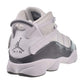 Jordan 6 Rings Men's Shoes White-Cool Grey 