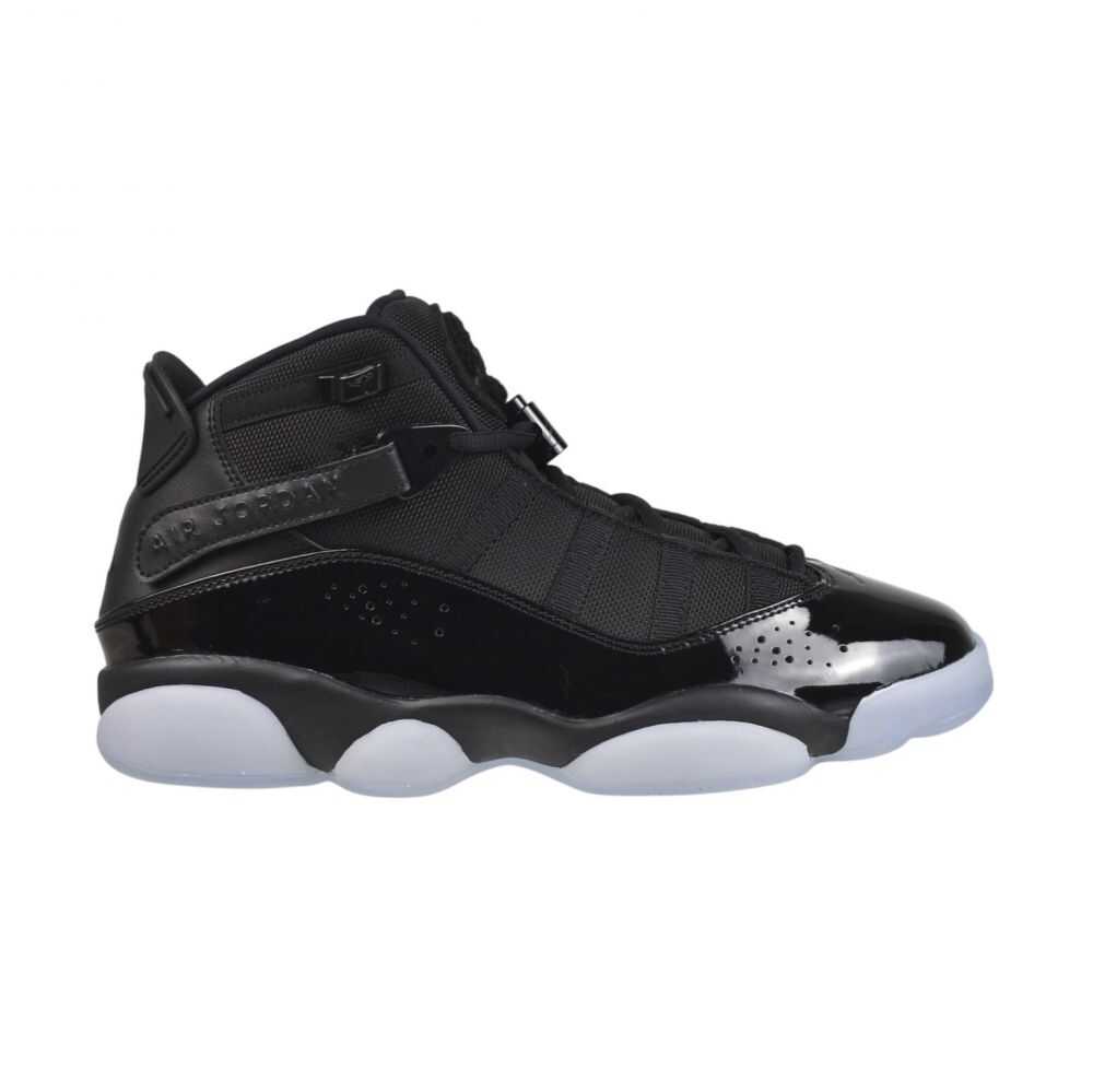 Jordan 6 Rings Men's Shoes Black/White-Black 322992-011
