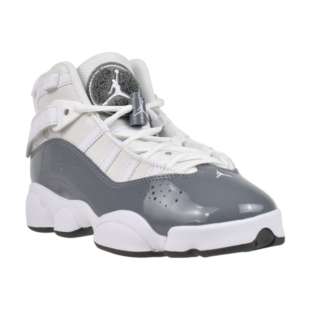 Jordan 6 Rings (GS) Big Kids' Shoes White/Cool Grey-White 323419-121