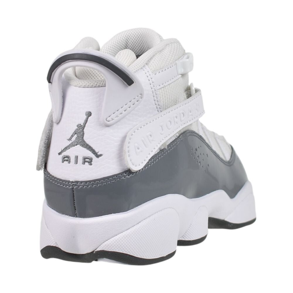 Jordan 6 Rings (GS) Big Kids' Shoes White/Cool Grey-White 323419-121
