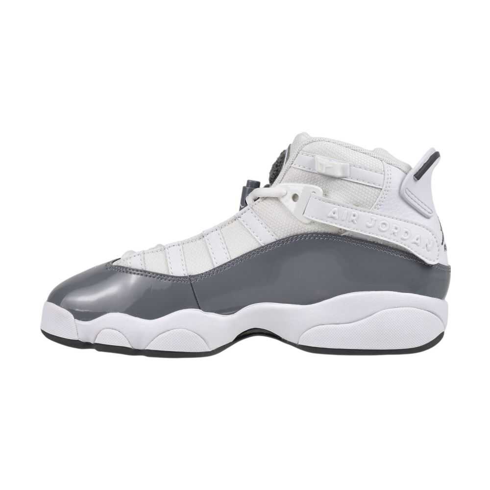 Jordan 6 Rings (GS) Big Kids' Shoes White/Cool Grey-White 323419-121