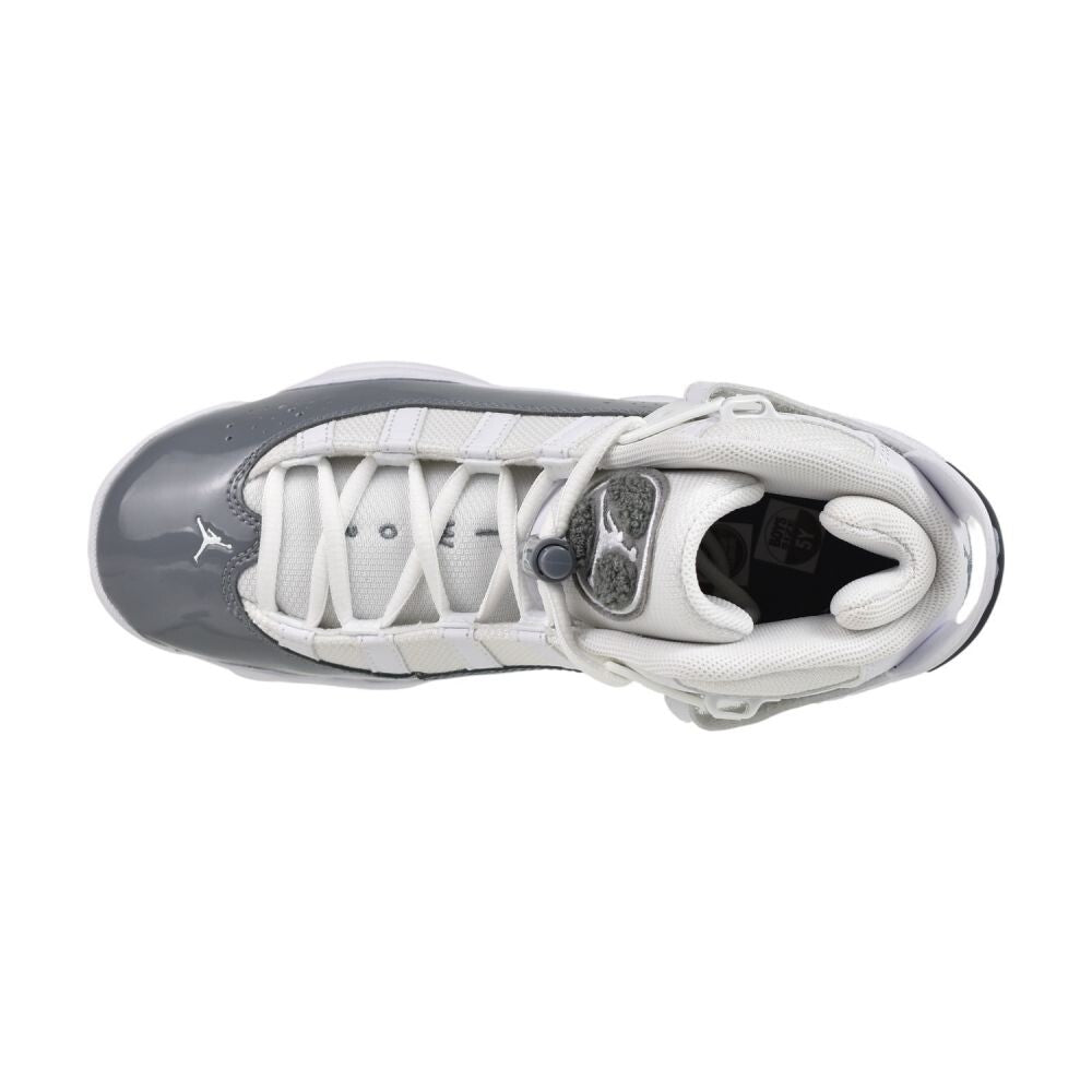Jordan 6 Rings (GS) Big Kids' Shoes White/Cool Grey-White 323419-121