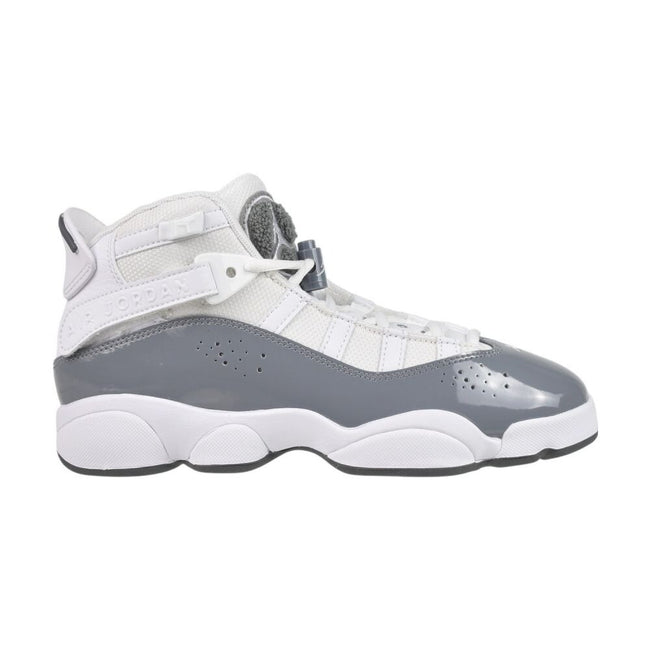 Jordan 6 Rings (GS) Big Kids' Shoes White/Cool Grey-White 323419-121