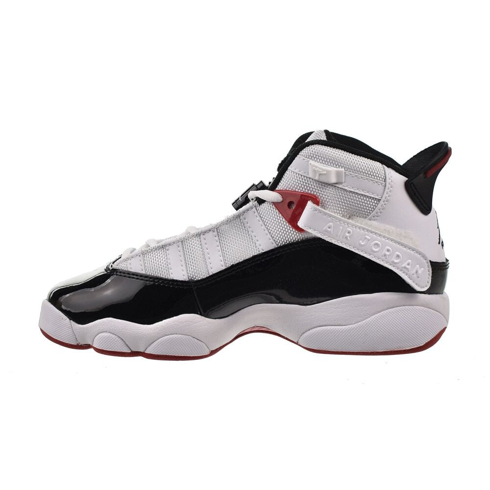 Jordan 6 Rings (GS) Big Kids' Shoes White/Black-Varsity Red 323419-164