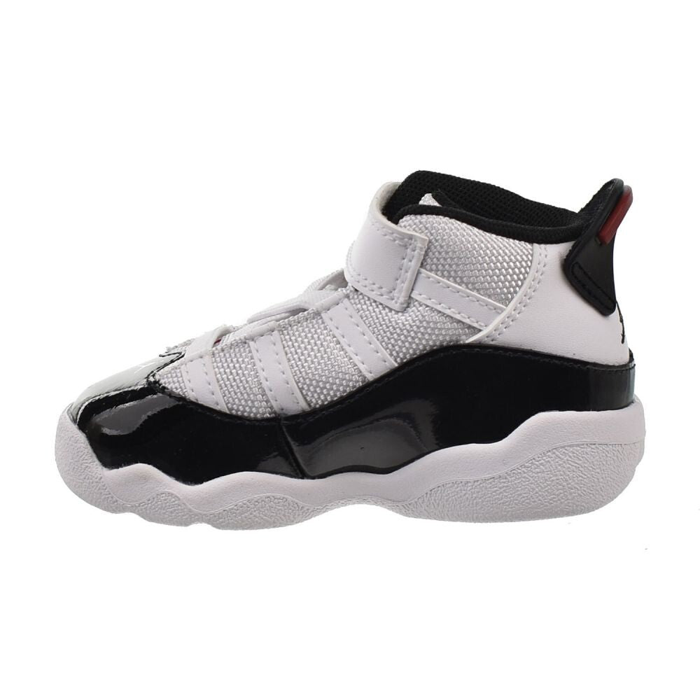 Jordan 6 Rings (TD) Toddlers' Shoes White/Black-Varsity Red 323420-164