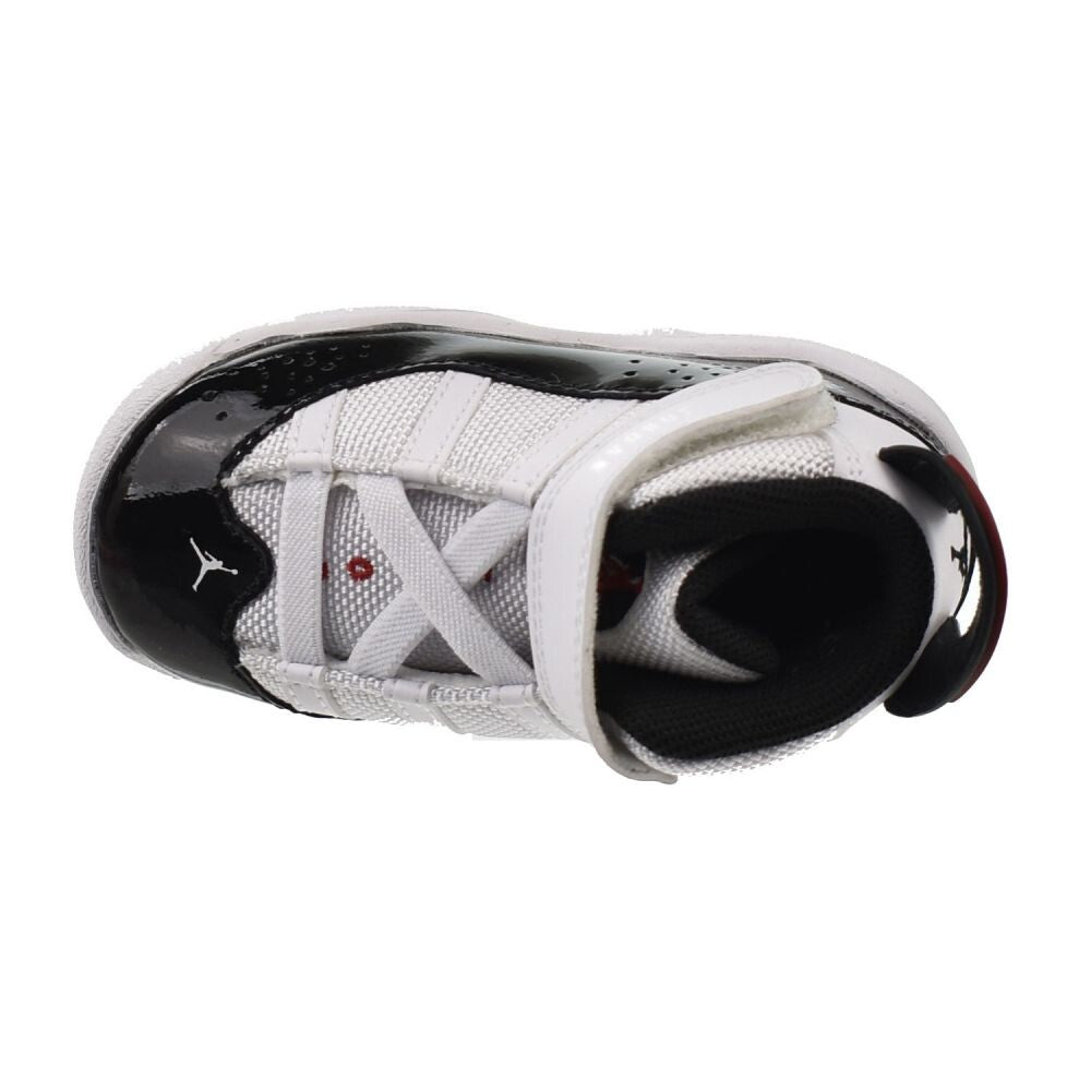 Jordan 6 Rings (TD) Toddlers' Shoes White/Black-Varsity Red 323420-164