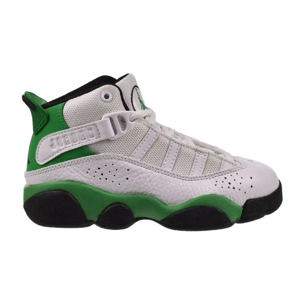 Jordan 6 Rings (PS) Little Kids' Shoes White-Lucky Green 