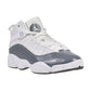Jordan 6 Rings Little Kids' Shoes White/Cool Grey/White 323432-121