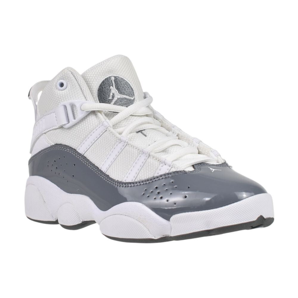 Jordan 6 Rings Little Kids' Shoes White/Cool Grey/White 323432-121