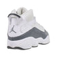 Jordan 6 Rings Little Kids' Shoes White/Cool Grey/White 323432-121