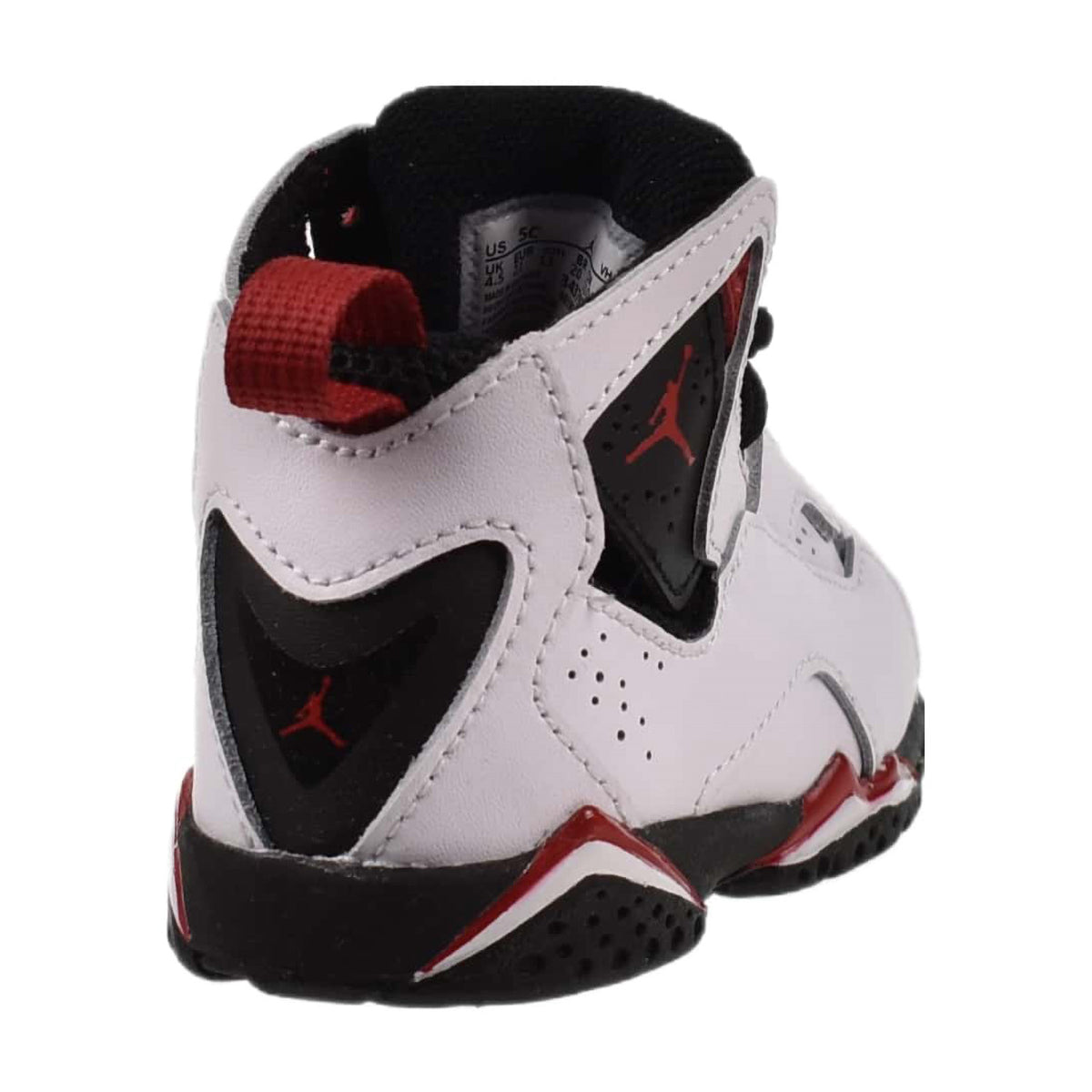 Air Jordan True Flight (TD) Toddler Shoes White-Black-Varsity Red