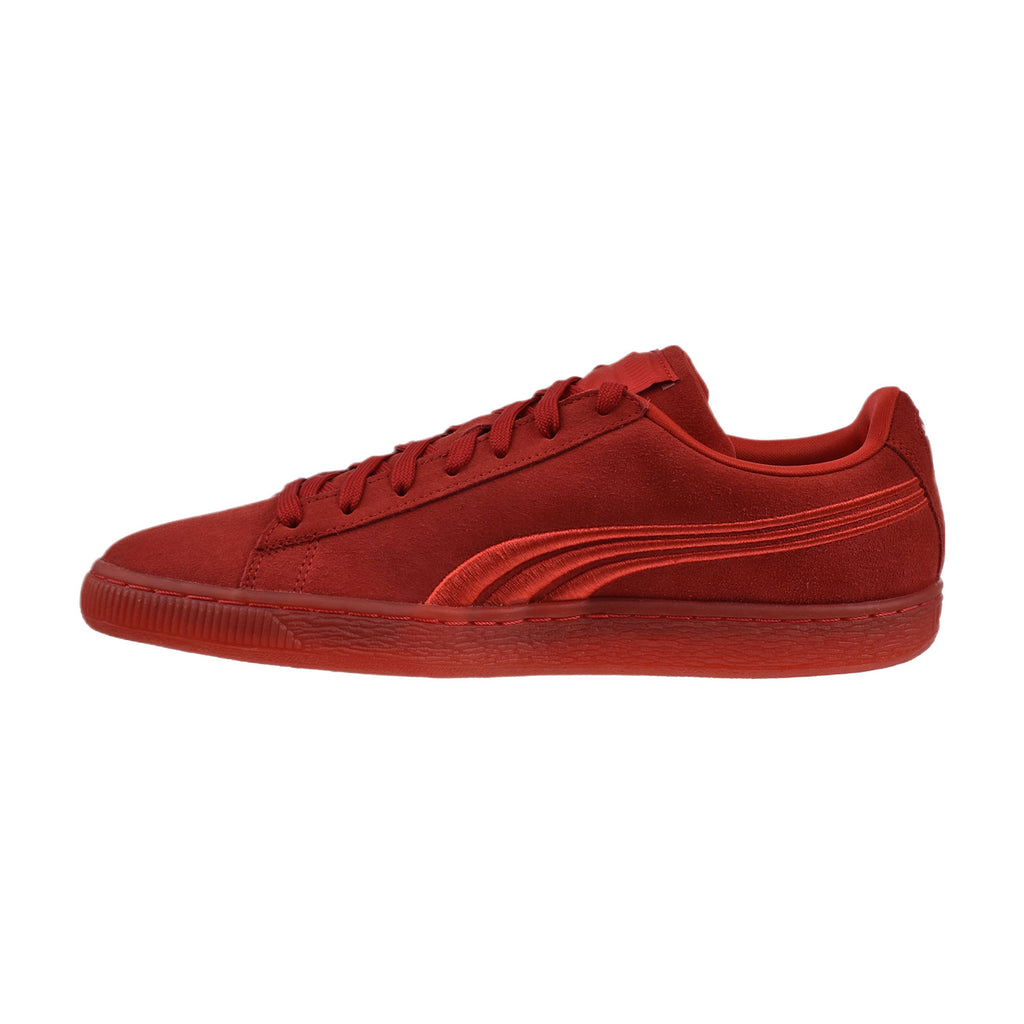 Puma Suede Classic Badge Men s Shoes Iced High Risk Red