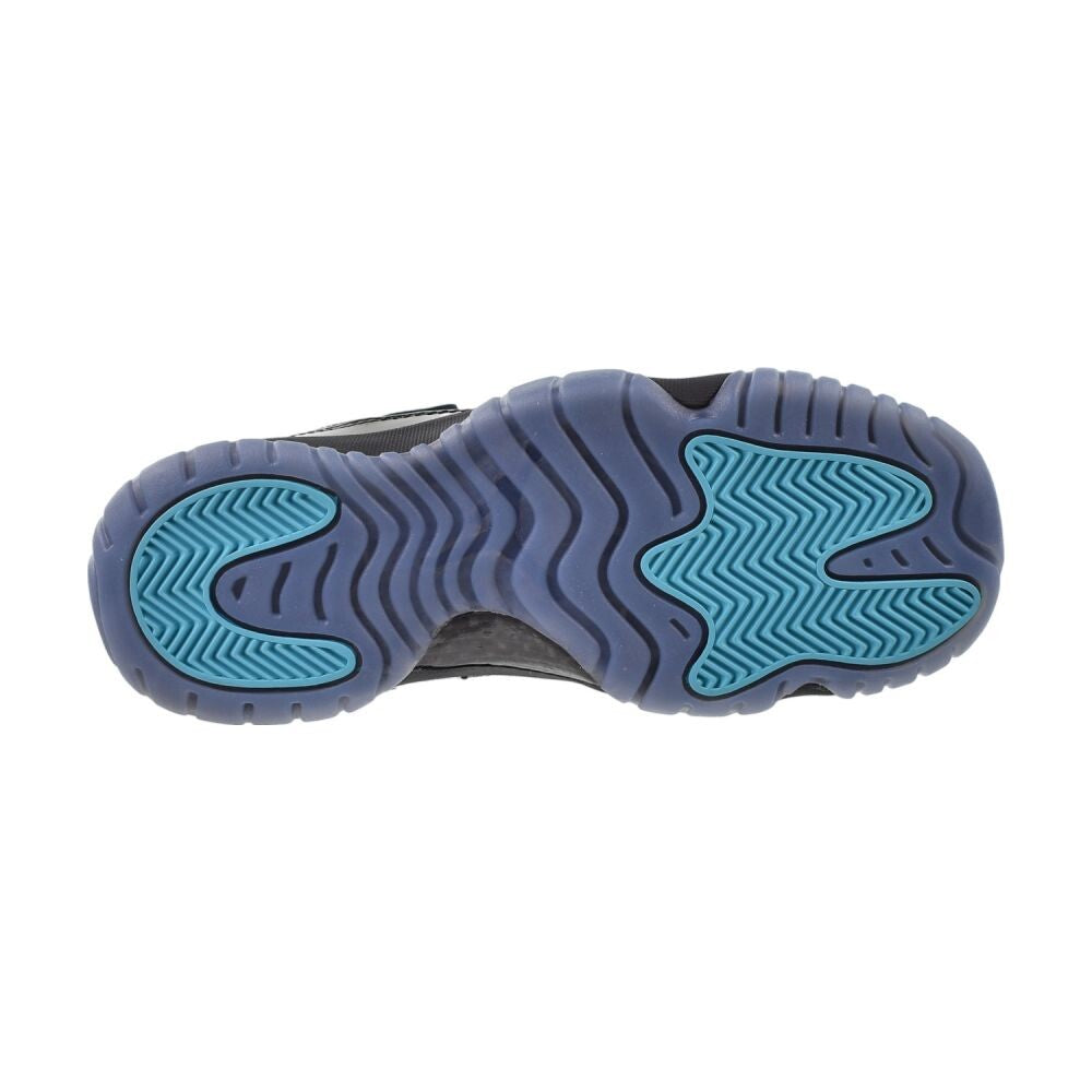 Air Jordan 11 Retro (GS) "Gamma" Big Kids' Shoes Black/Blue  378038-047